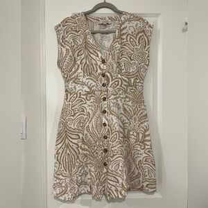 LOFT Mini Linen Dress